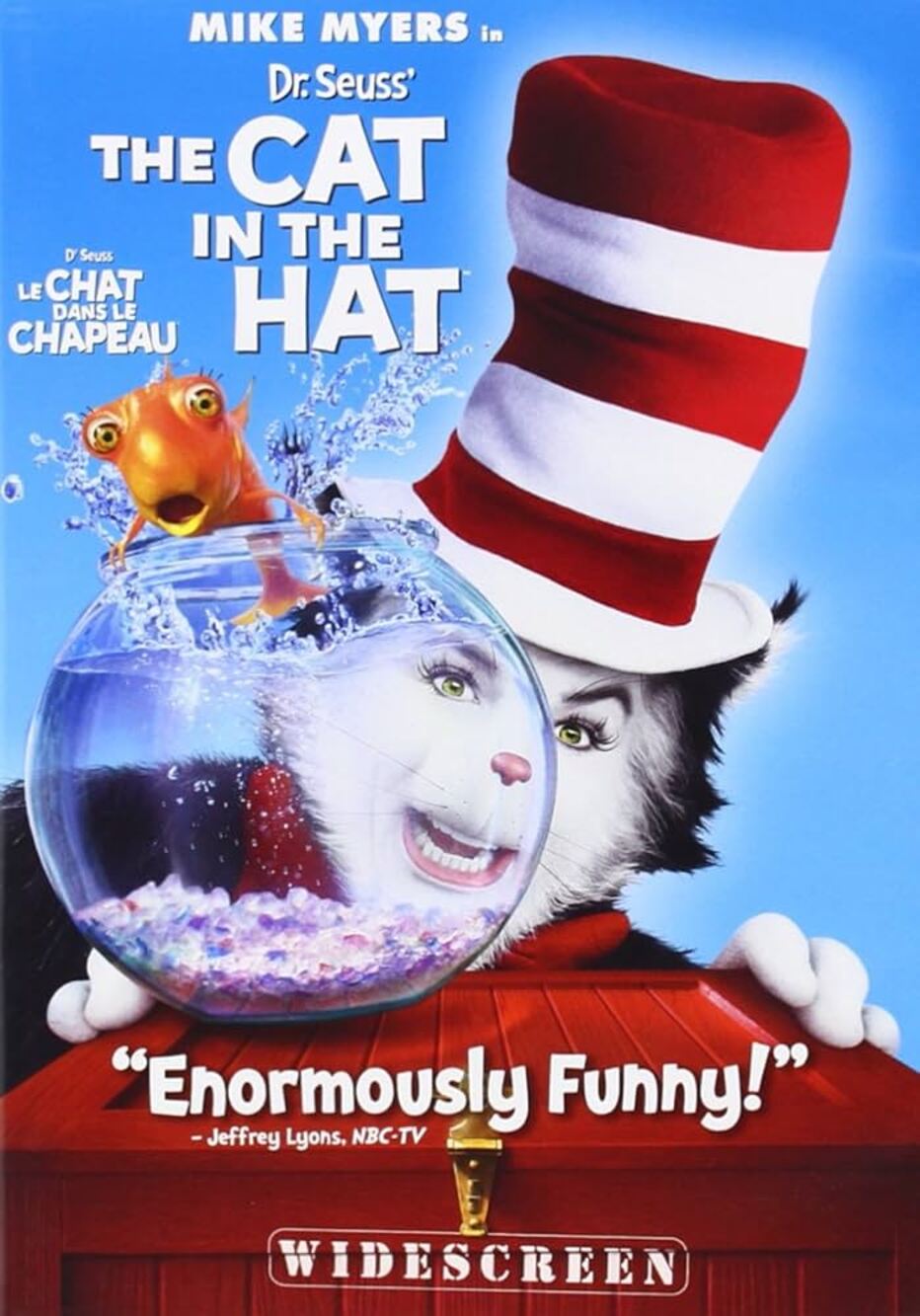 2 FOR $5 SALE Dr. Seuss' The Cat In The Hat 2003 DVD Movie (Widescreen Edition)